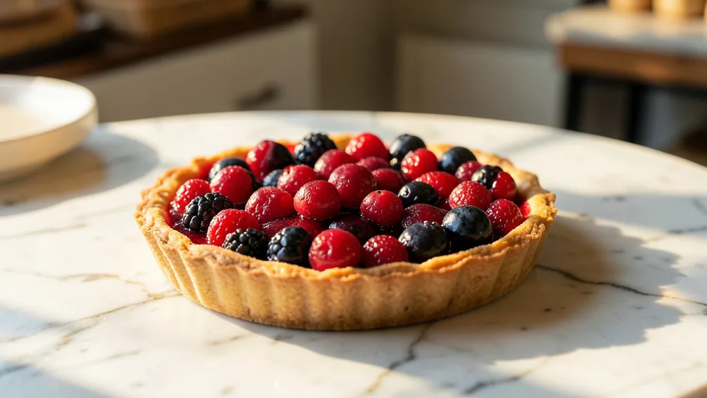 Chef pâtissier au travail