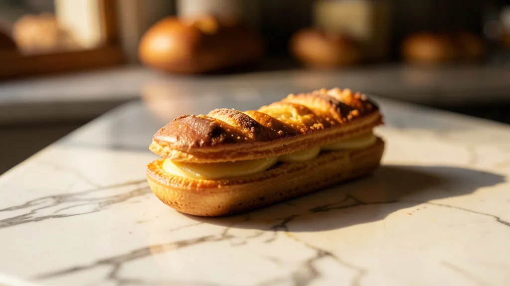 Éclair au chocolat